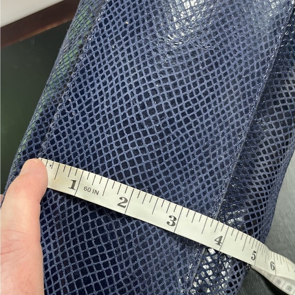 Coach Park Elevated Leather Snakeskin Carryall - Picture 10 of 12